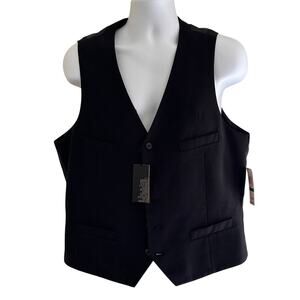 Alfani Slim Fit Black Large Men's Vest